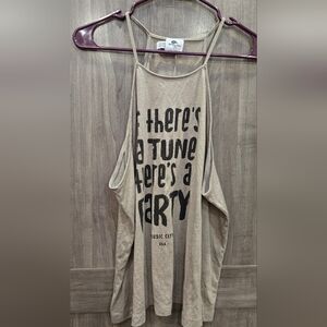 If Theres A Tune Theres A Party Music City Tank Top